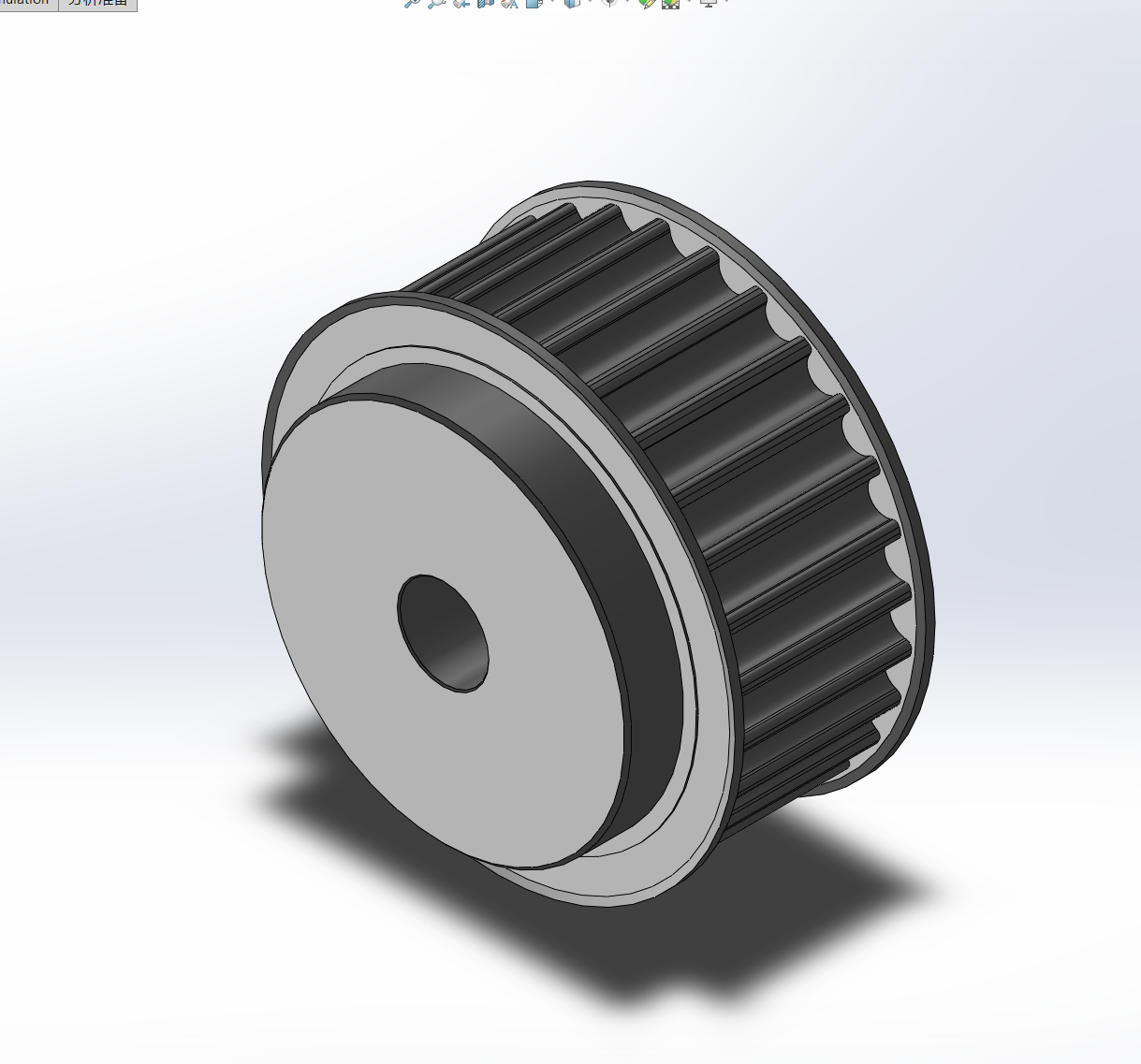 同步带轮SW三维==1449750==50